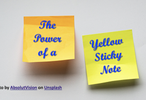 The Persuasive Power of a Yellow Sticky Note